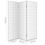 Artiss 3 Panel Room Divider Screen 131x179cm White