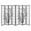 Artiss 8 Panel Room Divider Screen 348x179cm Bamboo Black White
