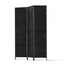 Artiss 3 Panel Room Divider Screen 123x170cm Woven Black