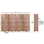 Artiss 8 Panel Room Divider Screen 326x170cm Woven Natural