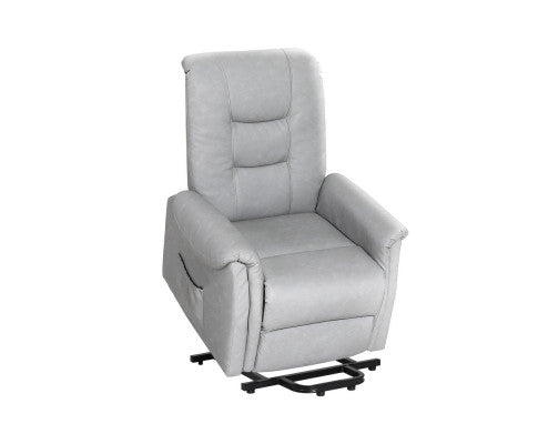 Artiss Recliner Chair Lift Assist Chair Grey Leather