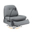 Manual Swivel Rocker Recliner with USB Ports Rocking Chair Nursery Sofa Lounge