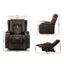 Recliner Chair Lift Assist Heated Massage Chair Velvet Rukwa