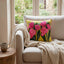 Lotus Flower Cushion 50x50cm Yellow