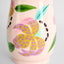 Lilies Hand Painted Jug Light Pink