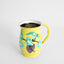 Peace Lily Hand Painted Jug Yellow