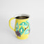 Peace Lily Hand Painted Jug Yellow