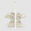 Ram Head Bookend Pewter