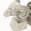 Ram Head Bookend Pewter