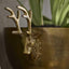 Deer Bowl Large Gold