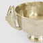Fish Footed Metal Bowl Large Pewter