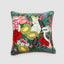 Wildflight 50 x 50cm Embroidered Cushion Dark Green