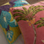 Palm Trees 50 x 50cm Embroidered Cushion Orange