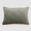 Bloom 40 x 60cm Velvet Cushion Grey