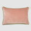Bloom 40 x 60cm Velvet Cushion Dark Pink