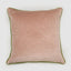 Bloom 50 x 50cm Velvet Cushion Dark Pink