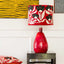 AD Daisy Velvet Drum Shade Rust 