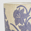 Narcissus Linen Drum Shade Lavender