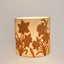 Narcissus Linen Drum Shade Yellow 