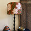 Poppy Velvet Drum Shade Rust Multi 