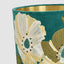 Wildflower Velvet Drum Shade Teal Multi
