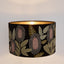 Velvet Drum Shade - Banksia - Black Multi Large