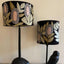 Velvet Drum Shade - Banksia - Black Multi Large