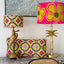 Mosaic Cottom Drum Shade Pink / Mustard Multi
