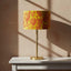 Jungle Bird Drum Shade Large Yellow & Fushcia
