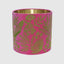 Jungle Bird Drum Shade 30x30cm Pink & Green