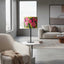 Lotus Flower Drum Shade 40x25cm Yellow