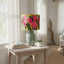Lotus Flower Drum Shade 30x30cm Yellow