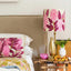 Pink Banksia Drum Shade 30x30cm Cream
