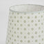 Cottage Bloom Block Print Shade Grey