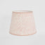 Coral Bay Block Print Tapered Shade Pink
