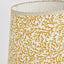 Coral Bay Block Print Tapered Shade Mustard