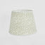 Coral Bay Block Print Tapered Shade Grey