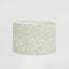 Coral Bay Block Print Drum Shade Grey