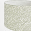 Coral Bay Block Print Drum Shade Grey