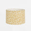Coral Bay Block Print Drum Shade Mustard