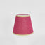 Audrey 100% Linen Tapered Shade Fuchsia