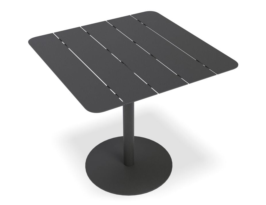 Roku Cafe Table - Outdoor - Charcoal - 65 x 65cm Table Top