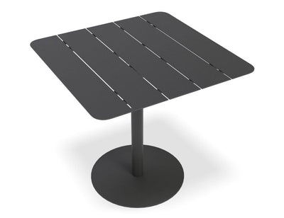 Roku Cafe Table - Outdoor - Charcoal - 75 x 75cm Table Top