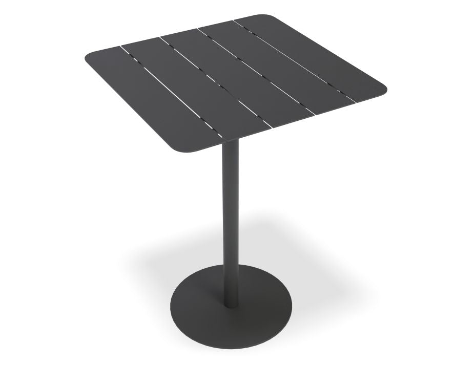 Roku High Bar Table - Outdoor - Charcoal - 65 x 65cm Table Top