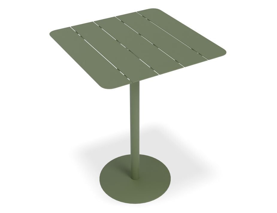 Roku High Bar Table - Outdoor - Eucalyptus Green - 65 x 65cm Table Top