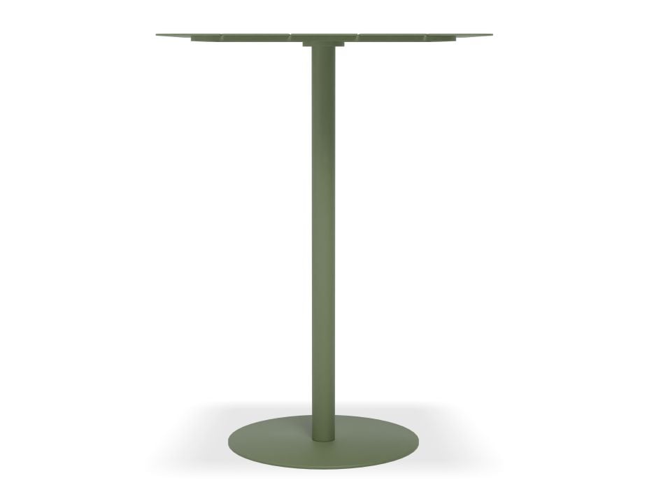 Roku High Bar Table - Outdoor - Eucalyptus Green - 75 x 75cm Table Top