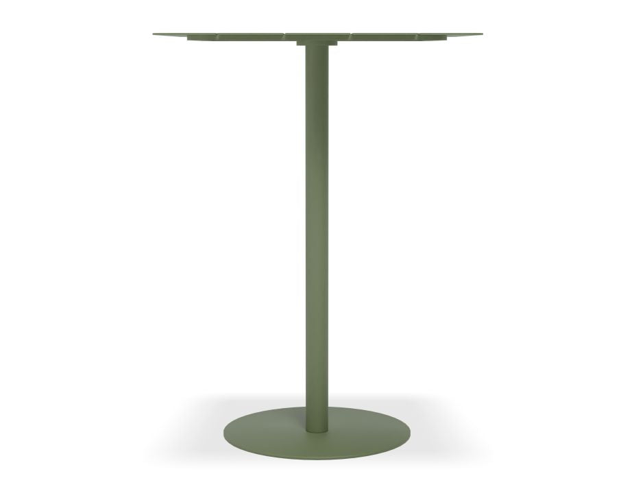 Roku High Bar Table - Outdoor - Eucalyptus Green - 65 x 65cm Table Top