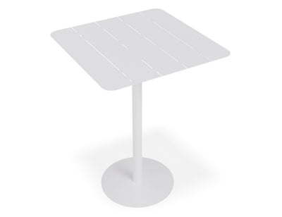 Roku High Bar Table - Outdoor - White - 65 x 65cm Table Top