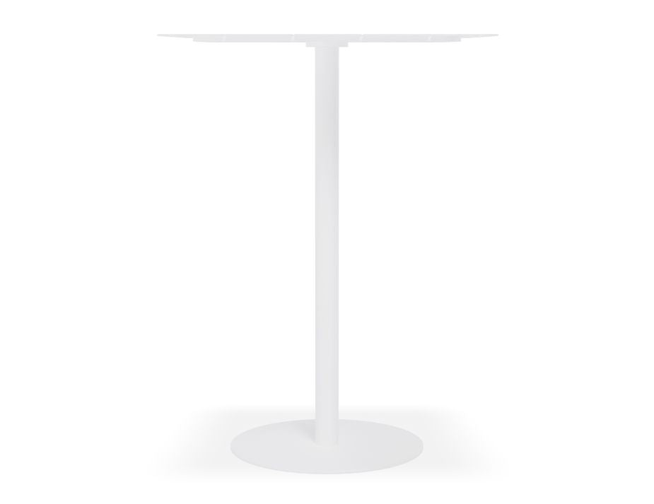 Roku High Bar Table - Outdoor - White - 65 x 65cm Table Top