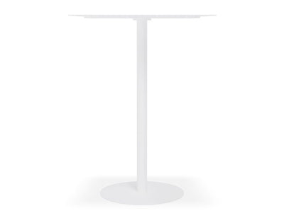 Roku High Bar Table - Outdoor - White - 65 x 65cm Table Top